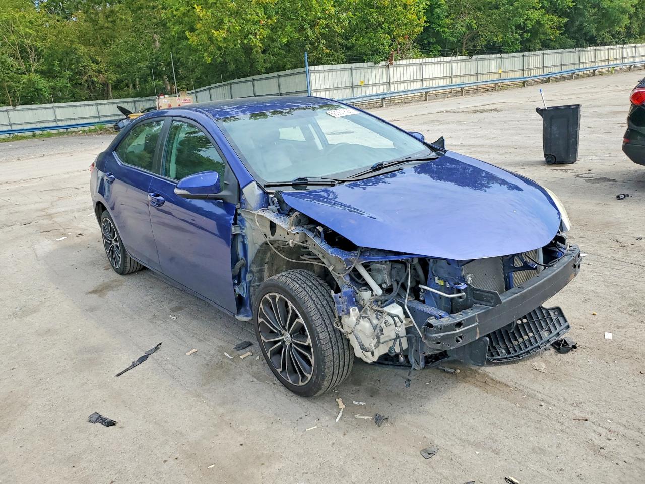 2015 Toyota Corolla S Plus Синий vin: 2T1BURHEXFC251124