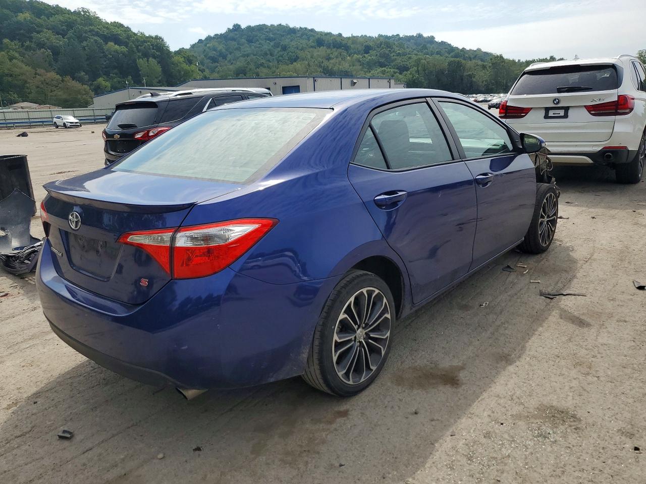 2015 Toyota Corolla S Plus Синий vin: 2T1BURHEXFC251124