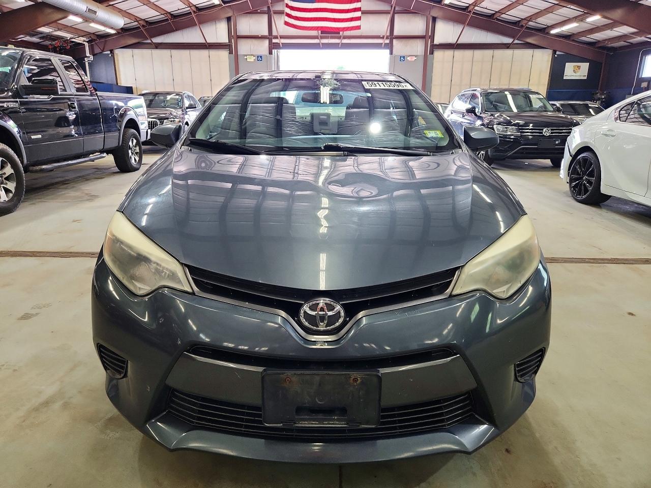 2015 Toyota Corolla Le Gray vin: 2T1BURHEXFC254489