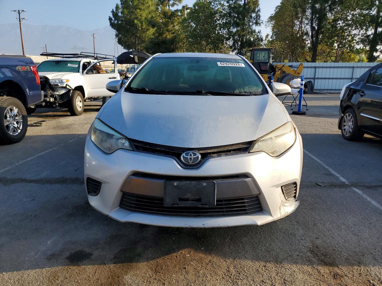 2015 Toyota Corolla Le Серебряный vin: 2T1BURHEXFC258137
