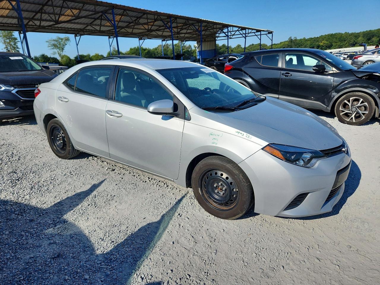 2015 Toyota Corolla Le Silver vin: 2T1BURHEXFC268747