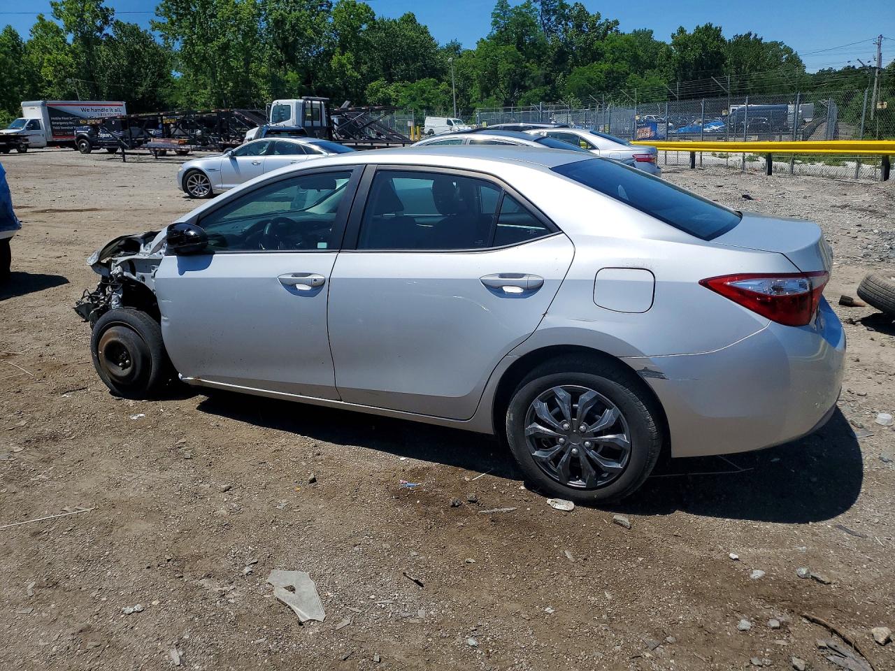 2015 Toyota Corolla Le Silver vin: 2T1BURHEXFC273379