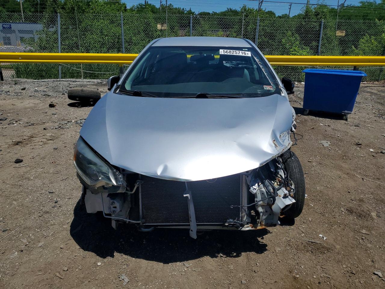 2015 Toyota Corolla Le Silver vin: 2T1BURHEXFC273379