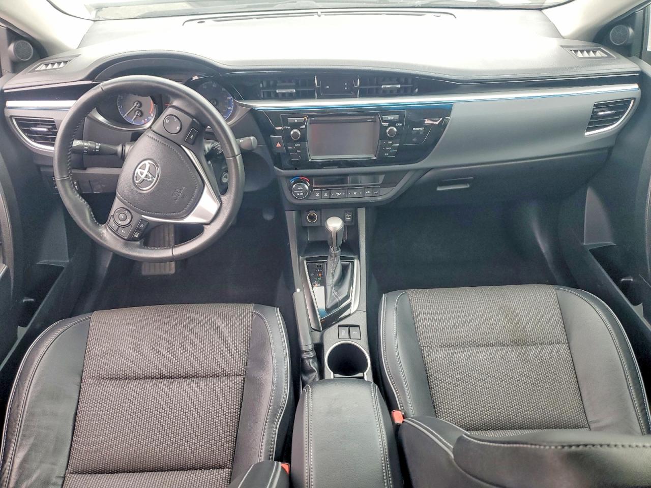2015 Toyota Corolla S Plus White vin: 2T1BURHEXFC278372