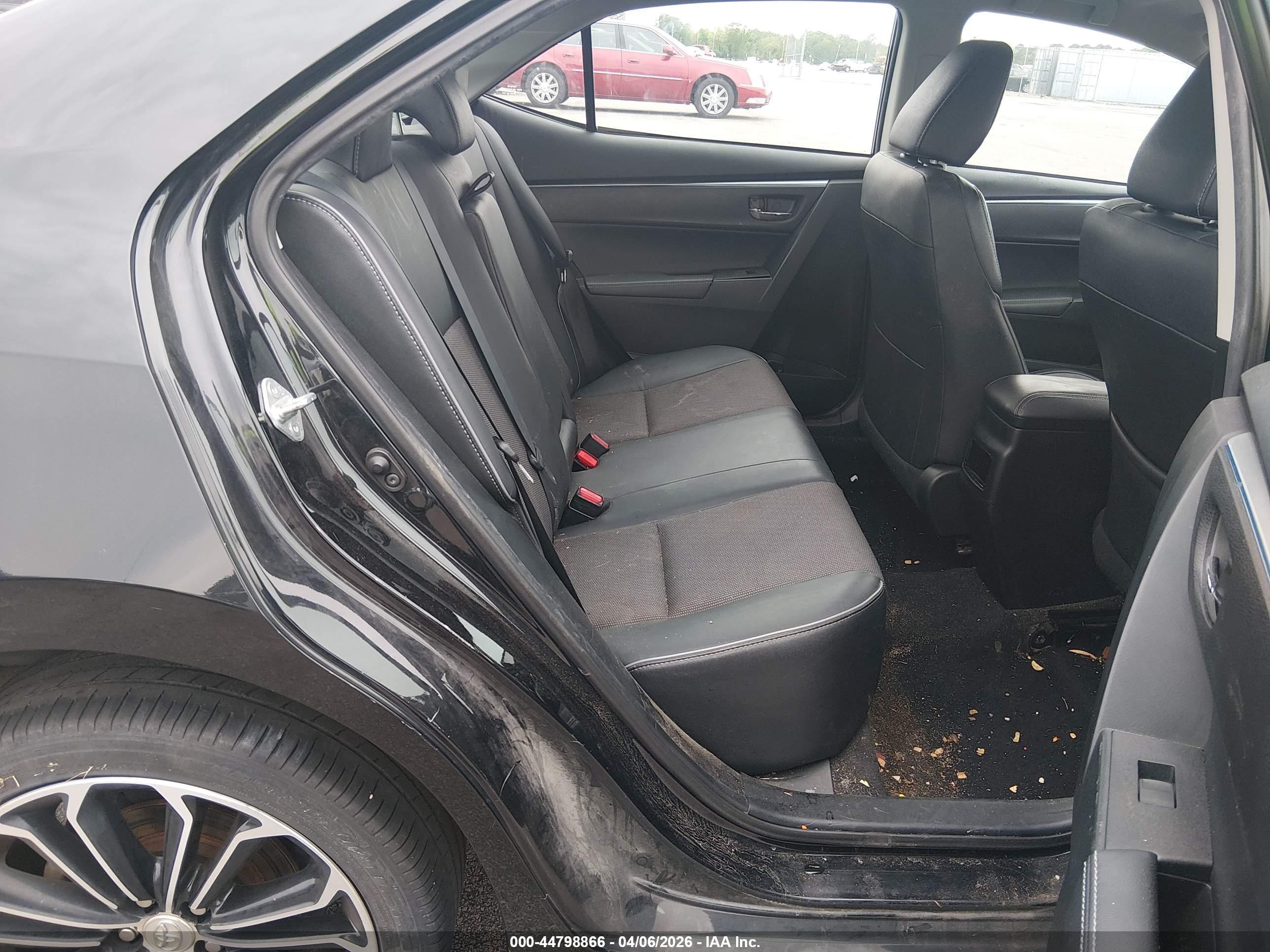 2015 Toyota Corolla S Plus Black vin: 2T1BURHEXFC281451