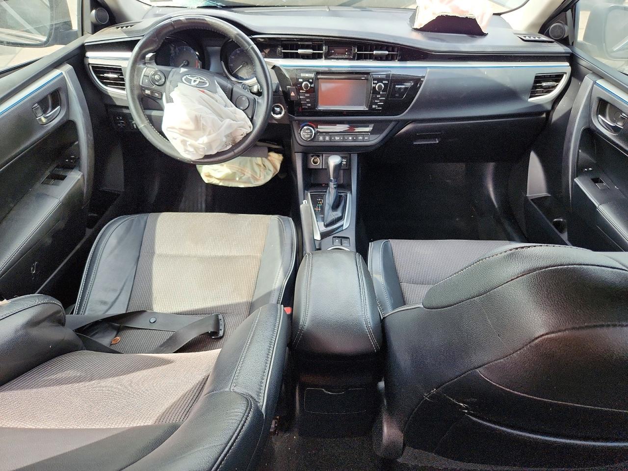2015 Toyota Corolla S Plus Gray vin: 2T1BURHEXFC289775
