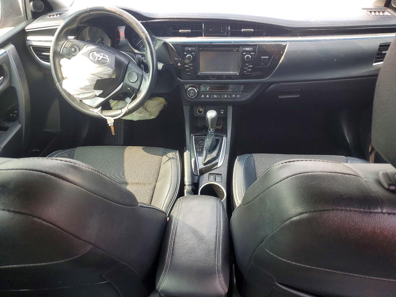 2015 Toyota Corolla S Plus Red vin: 2T1BURHEXFC291784
