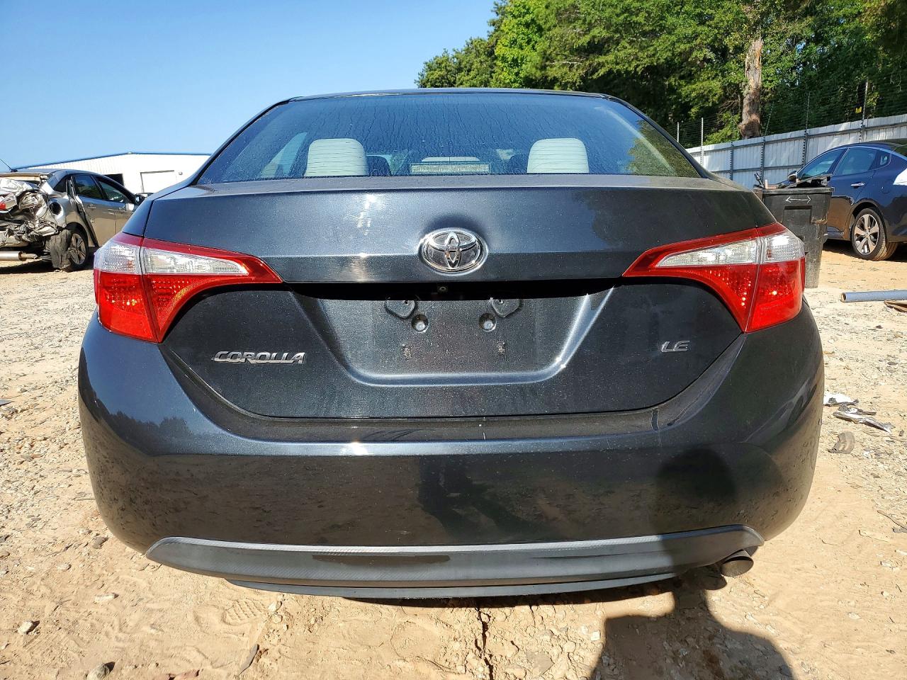 2015 Toyota Corolla Le Black vin: 2T1BURHEXFC296886
