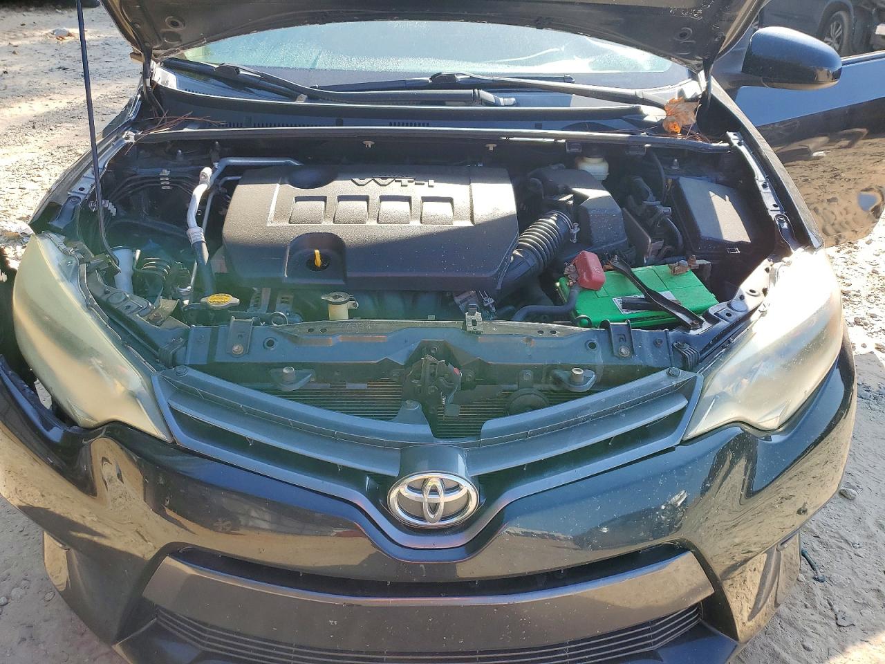 2015 Toyota Corolla Le Black vin: 2T1BURHEXFC296886