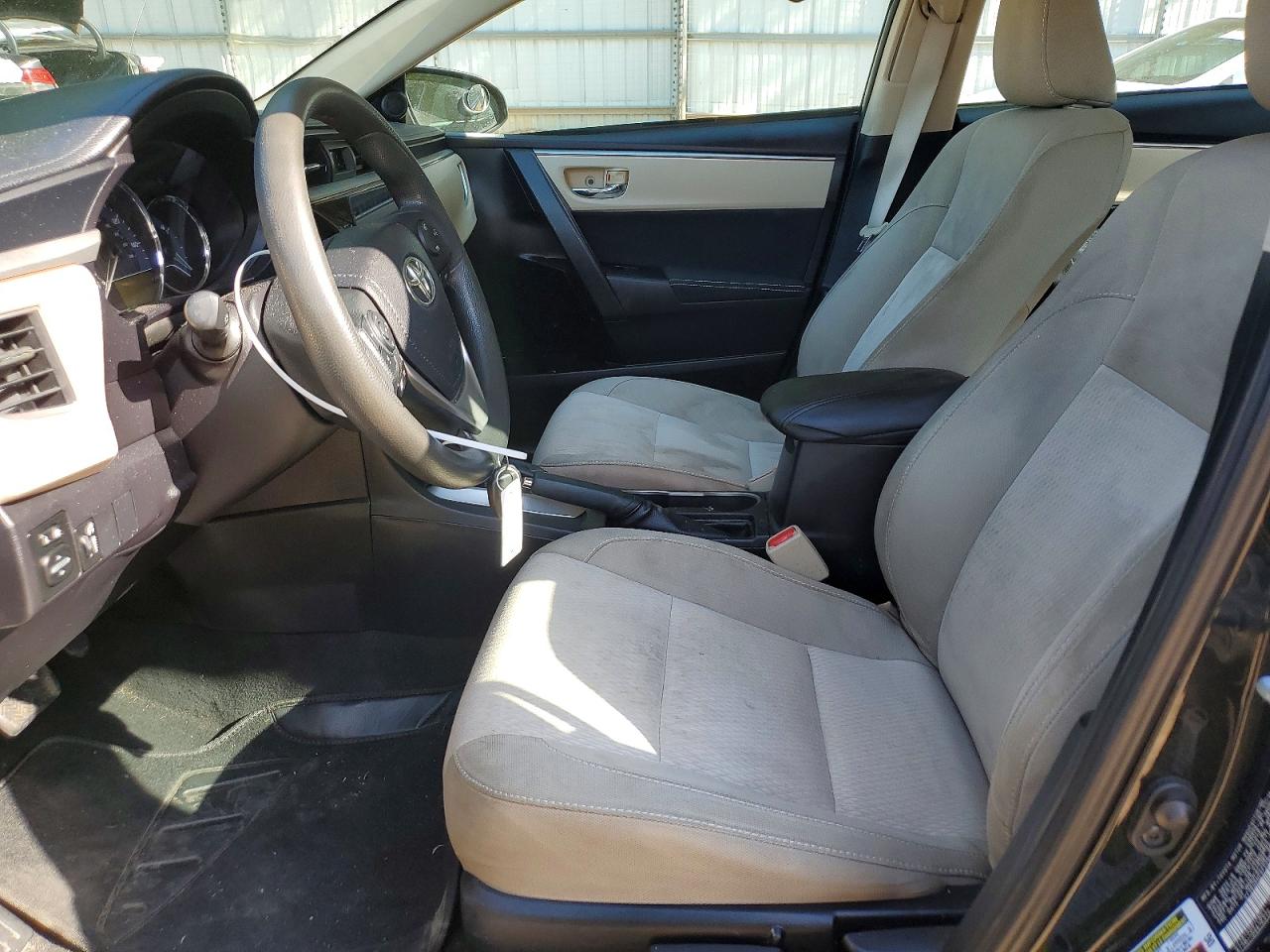 2015 Toyota Corolla Le Black vin: 2T1BURHEXFC296886