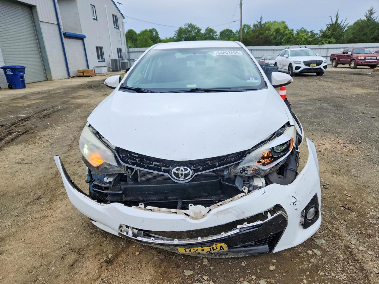 2015 Toyota Corolla S Plus Белый vin: 2T1BURHEXFC304811