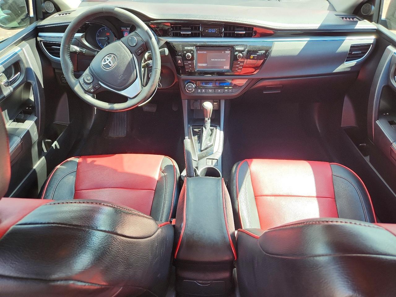 2015 Toyota Corolla S Plus Red vin: 2T1BURHEXFC310012