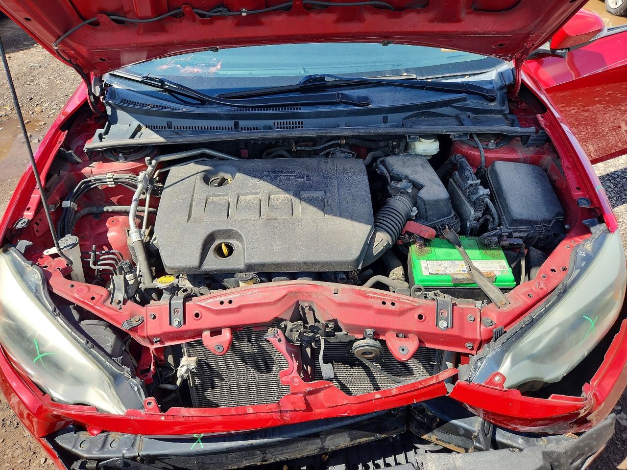 2015 Toyota Corolla S Plus Red vin: 2T1BURHEXFC310012