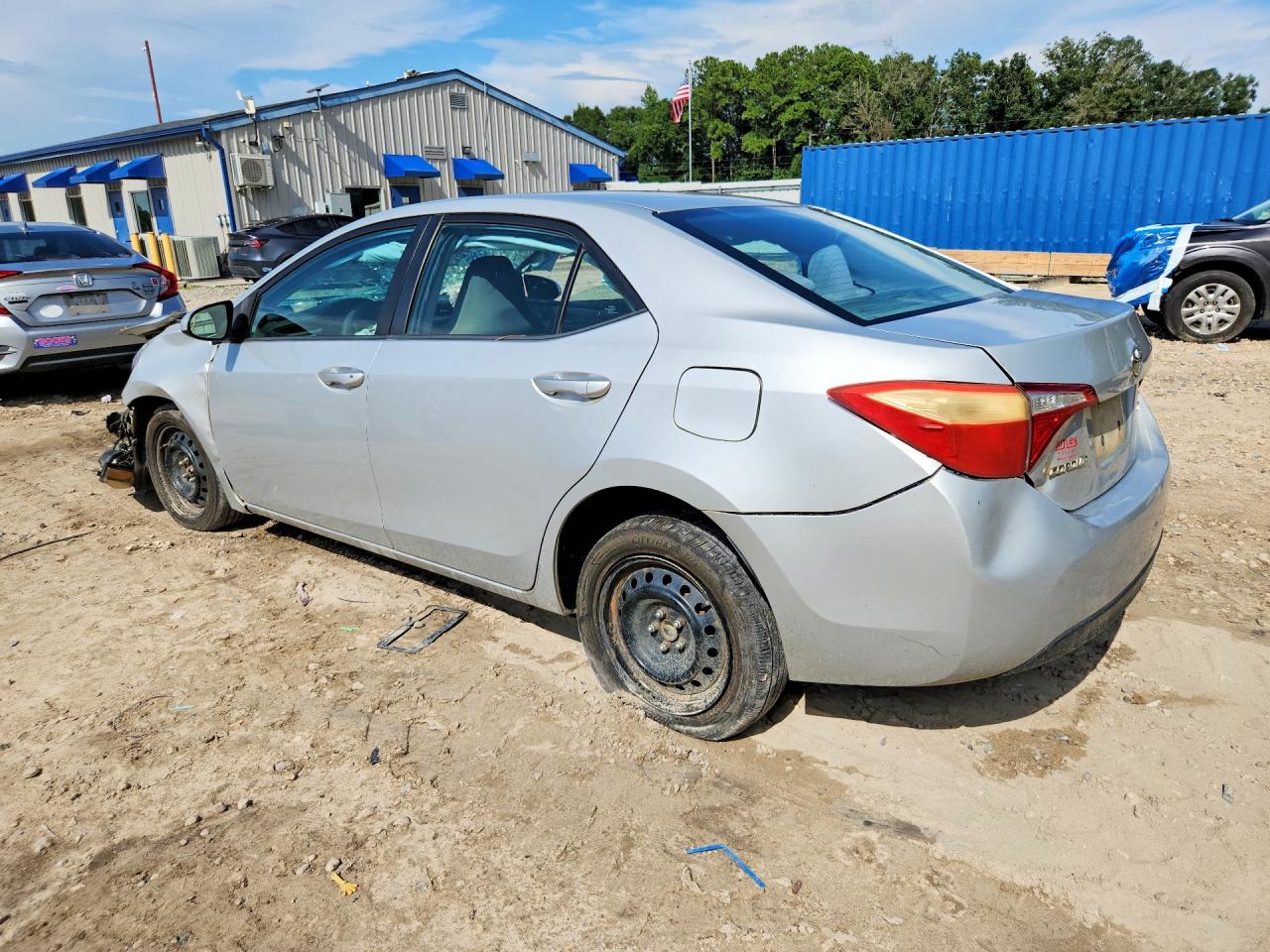 2015 Toyota Corolla Le Silver vin: 2T1BURHEXFC322354