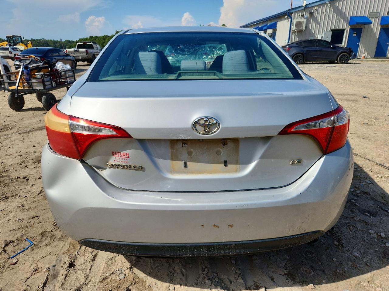 2015 Toyota Corolla Le Silver vin: 2T1BURHEXFC322354