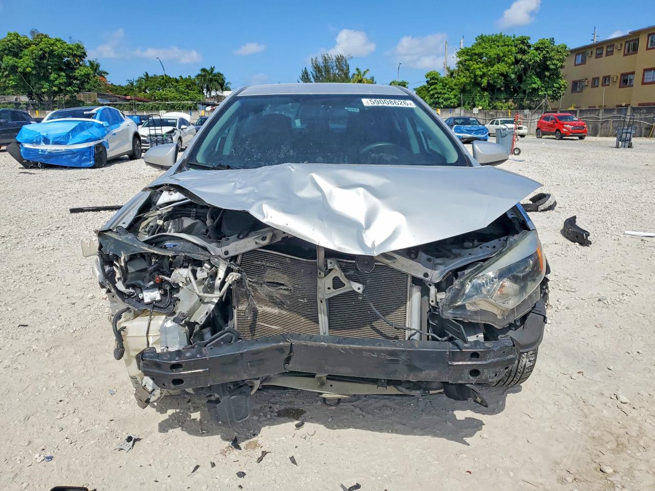 2015 Toyota Corolla Le Silver vin: 2T1BURHEXFC326484