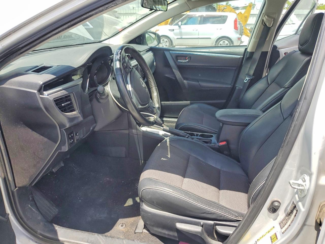 2015 Toyota Corolla S Plus Silver vin: 2T1BURHEXFC330681