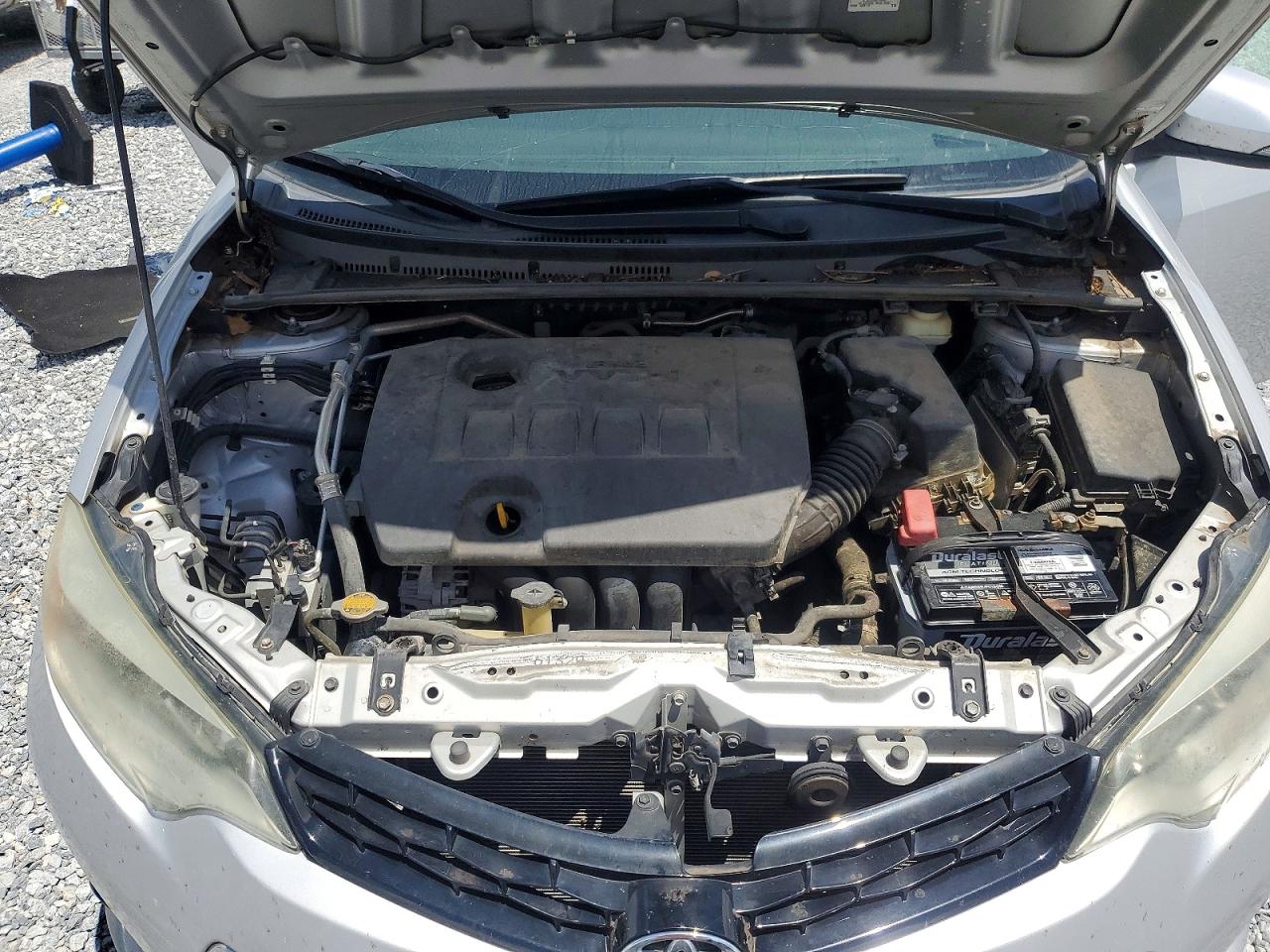 2015 Toyota Corolla S Plus Silver vin: 2T1BURHEXFC330681