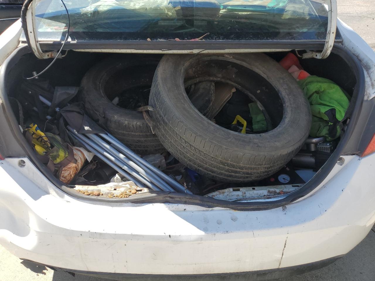 2015 Toyota Corolla L White vin: 2T1BURHEXFC336061 Damage: Trunk/Cargo Mat, Stained, Permanent