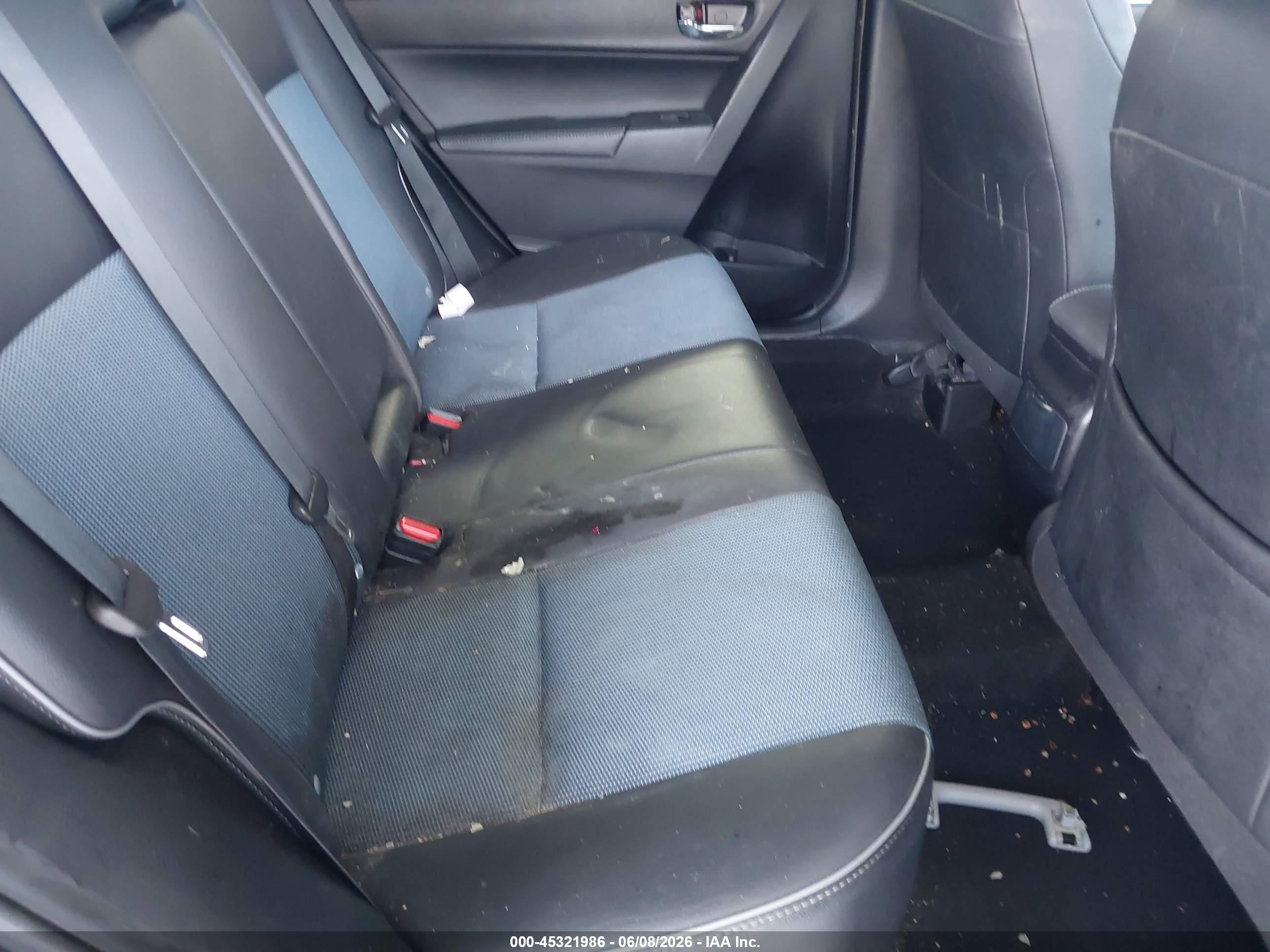 2015 Toyota Corolla S Plus Черный vin: 2T1BURHEXFC379430