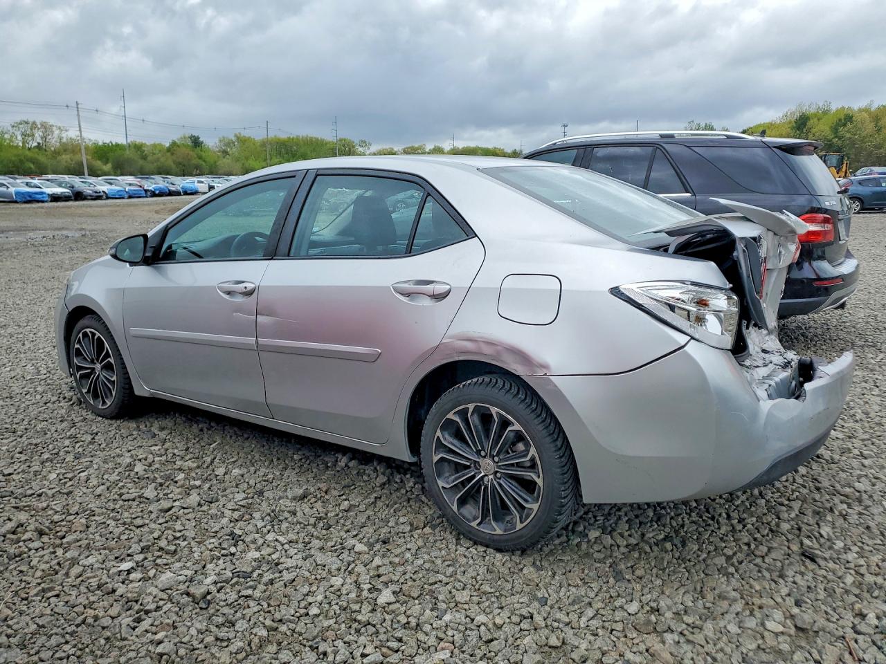 2015 Toyota Corolla S Plus Серебряный vin: 2T1BURHEXFC410742