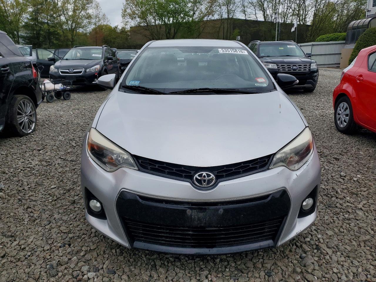 2015 Toyota Corolla S Plus Серебряный vin: 2T1BURHEXFC410742
