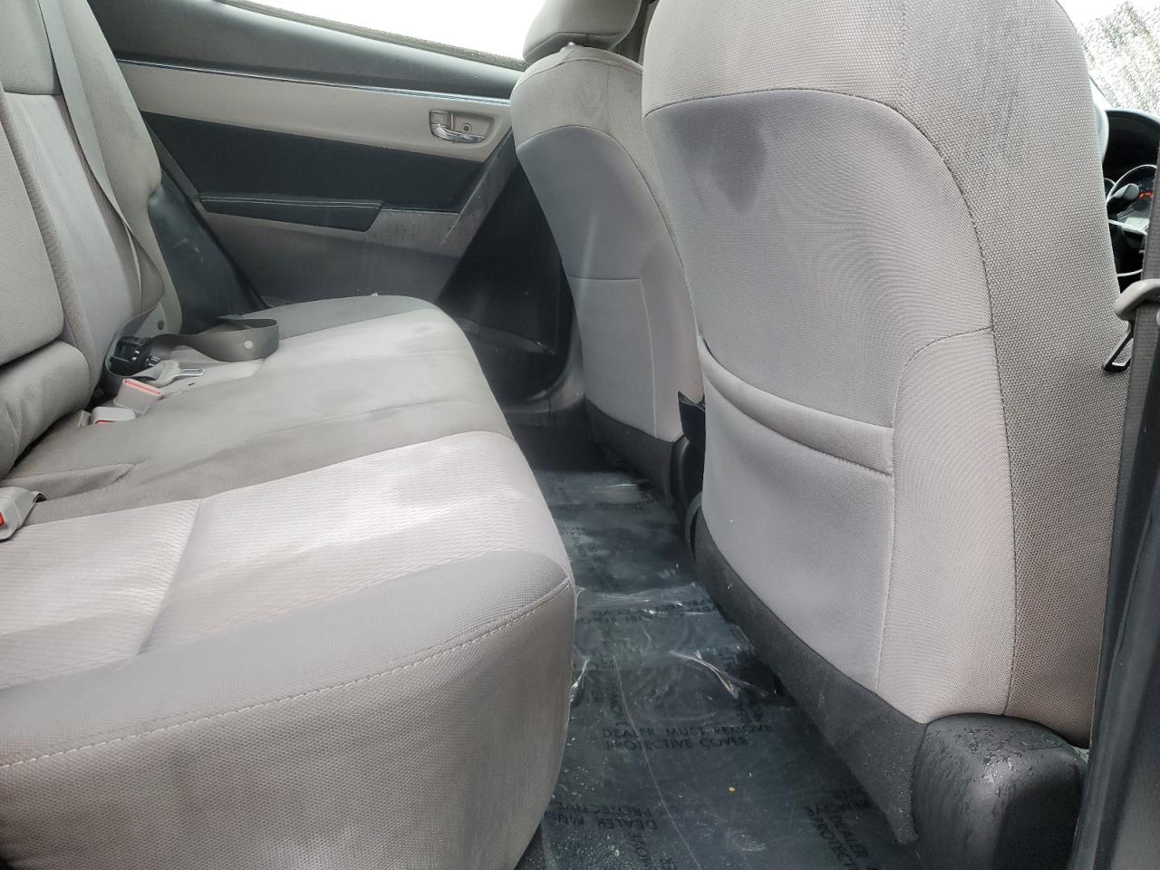 2015 Toyota Corolla L White vin: 2T1BURHEXFC416752