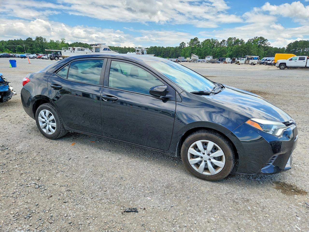 2015 Toyota Corolla Le Black vin: 2T1BURHEXFC427122