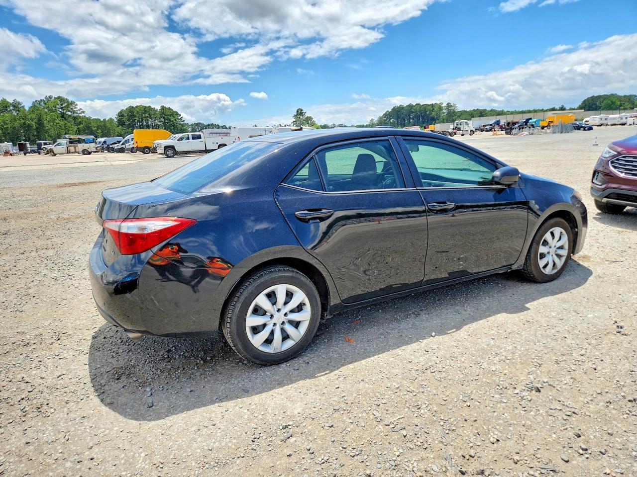 2015 Toyota Corolla Le Black vin: 2T1BURHEXFC427122