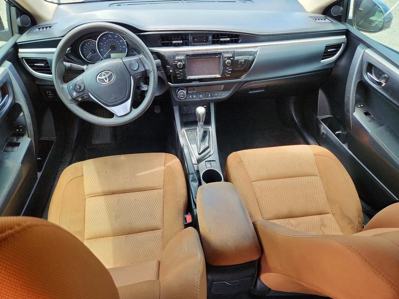2015 Toyota Corolla Le Black vin: 2T1BURHEXFC427122