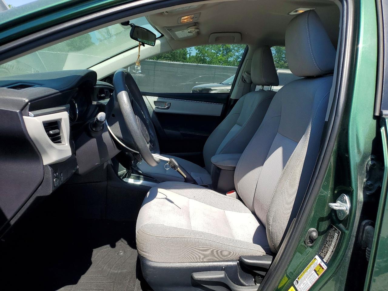2015 Toyota Corolla Le Зеленый vin: 2T1BURHEXFC428836