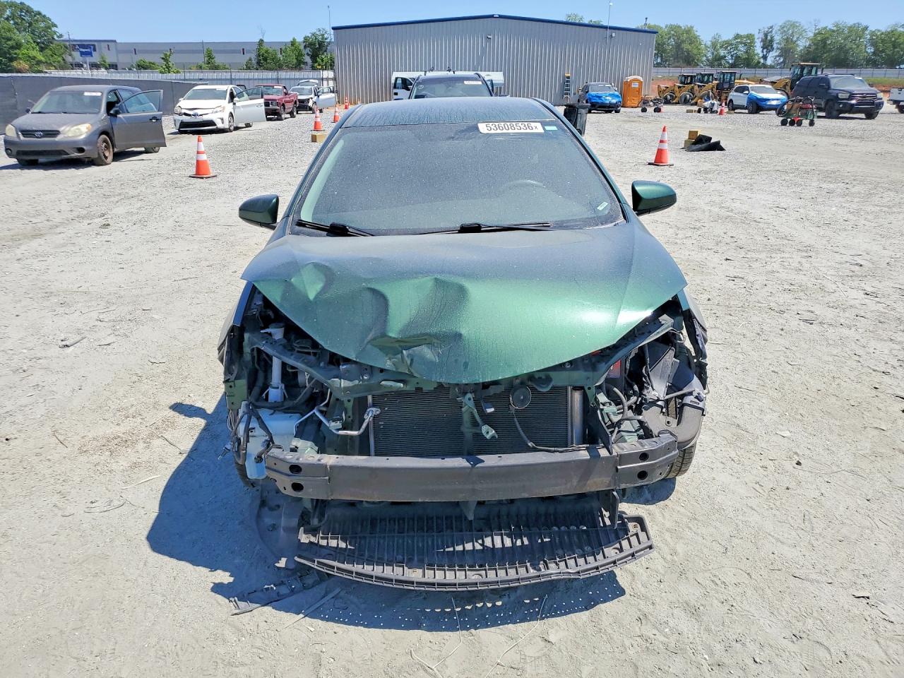 2015 Toyota Corolla Le Зеленый vin: 2T1BURHEXFC428836