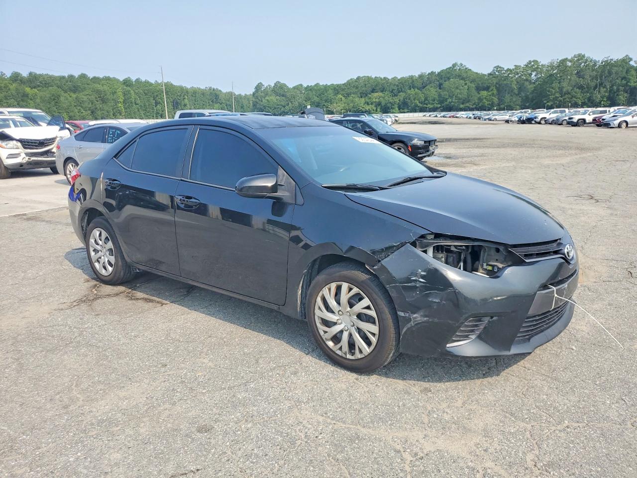 2015 Toyota Corolla Le Black vin: 2T1BURHEXFC440906