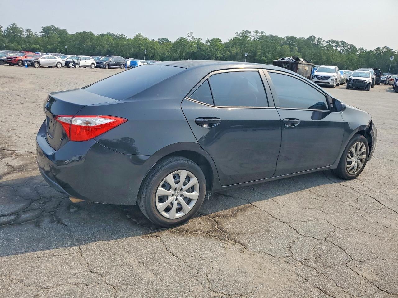 2015 Toyota Corolla Le Black vin: 2T1BURHEXFC440906