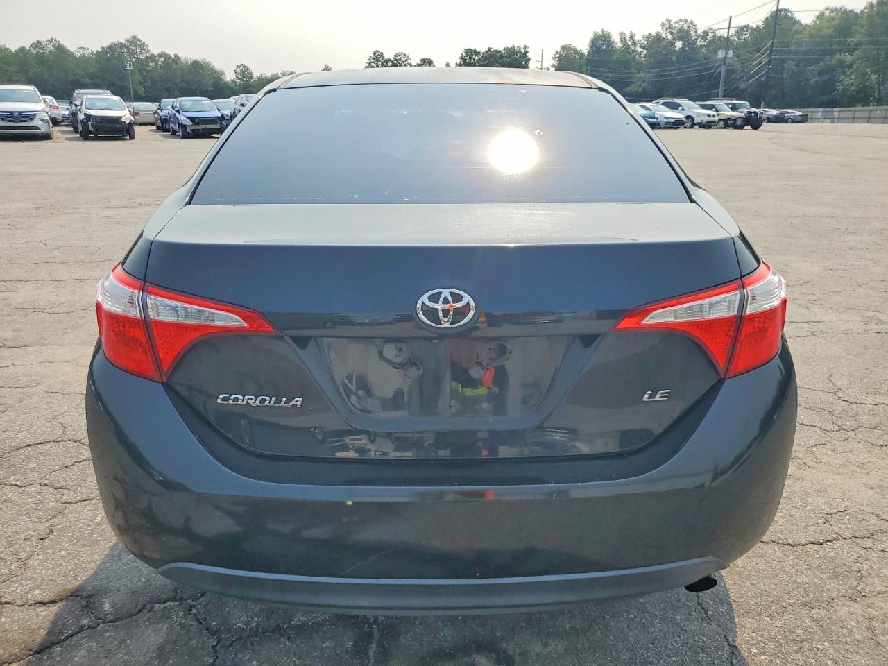 2015 Toyota Corolla Le Black vin: 2T1BURHEXFC440906