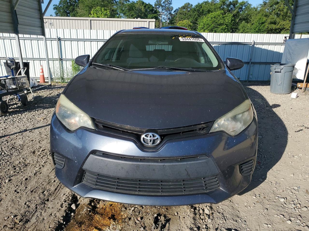 2015 Toyota Corolla L Charcoal vin: 2T1BURHEXFC453400