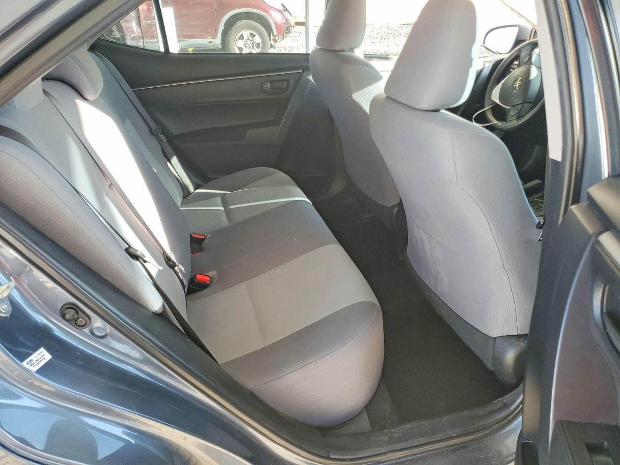2015 Toyota Corolla L Charcoal vin: 2T1BURHEXFC453400