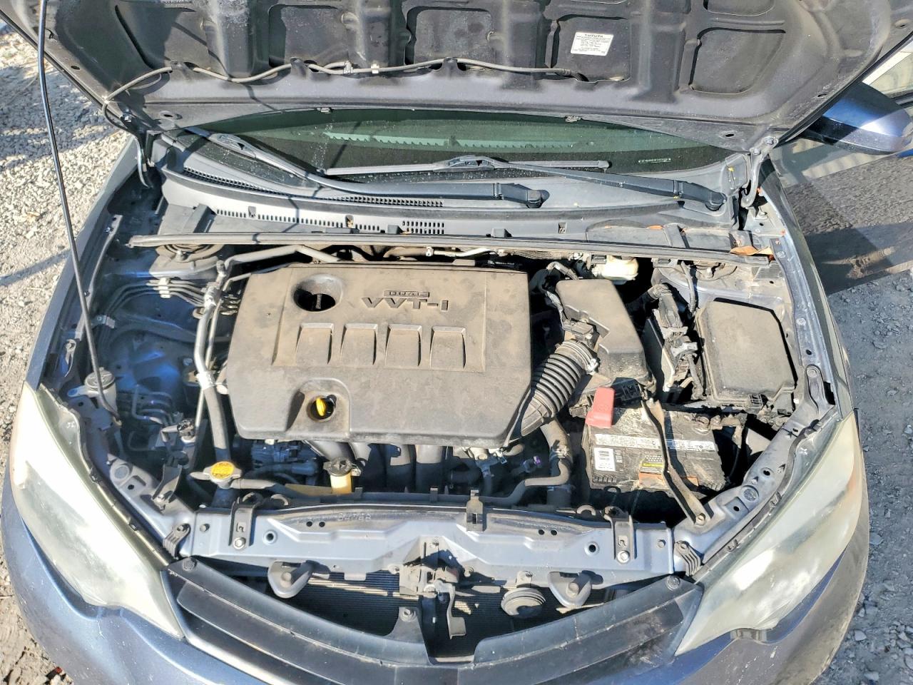 2015 Toyota Corolla L Charcoal vin: 2T1BURHEXFC453400