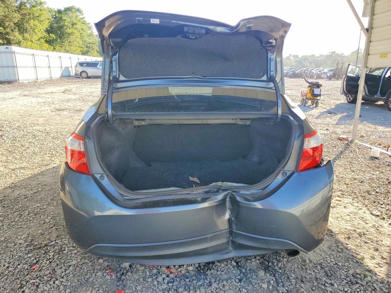 2015 Toyota Corolla L Charcoal vin: 2T1BURHEXFC453400