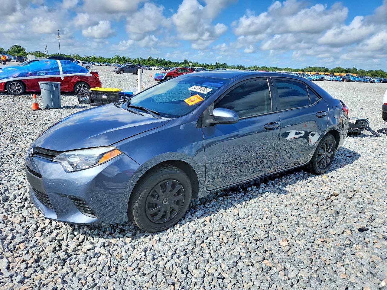 2015 Toyota Corolla L Gray vin: 2T1BURHEXFC459729