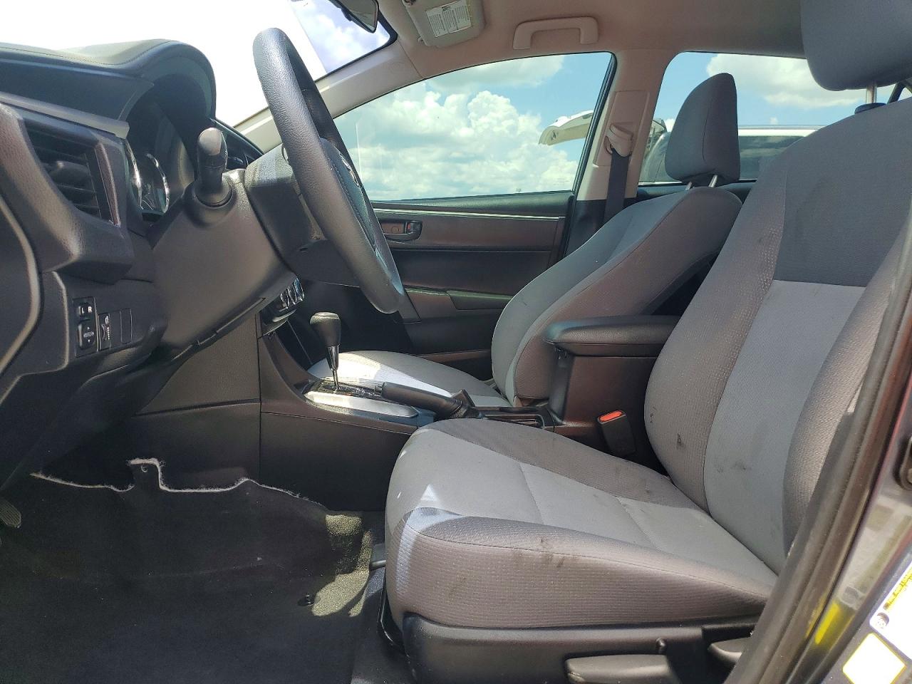 2015 Toyota Corolla L Серый vin: 2T1BURHEXFC459729