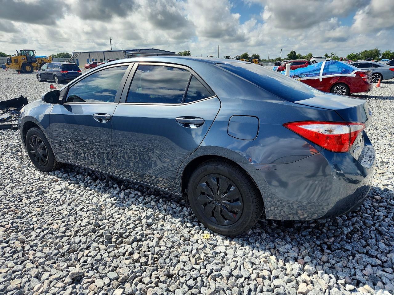 2015 Toyota Corolla L Серый vin: 2T1BURHEXFC459729