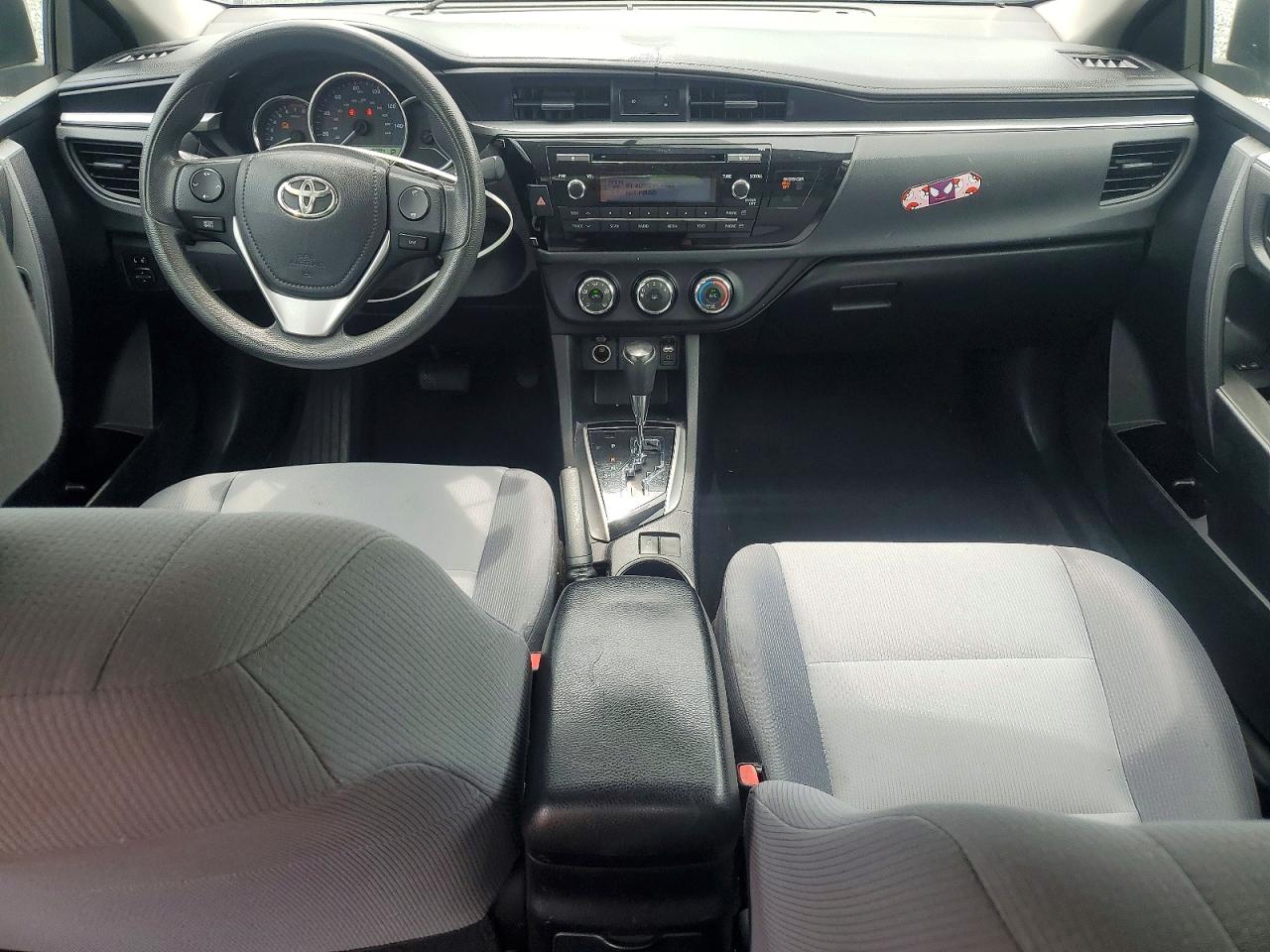 2015 Toyota Corolla L Silver vin: 2T1BURHEXFC475753