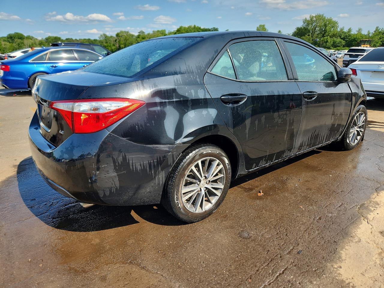 2016 Toyota Corolla Le Plus Black vin: 2T1BURHEXGC539890