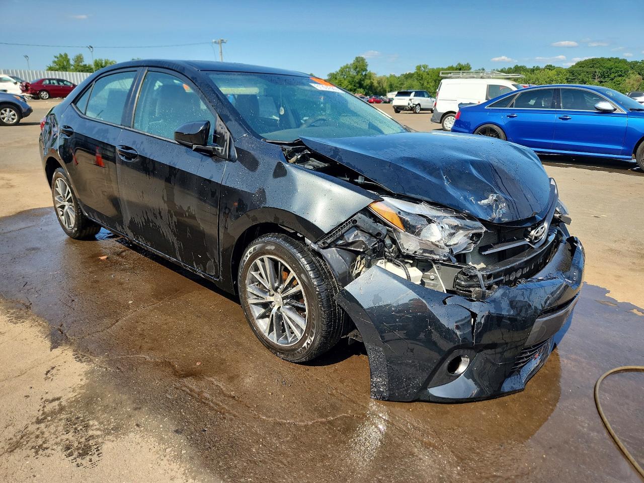 2016 Toyota Corolla Le Plus Black vin: 2T1BURHEXGC539890