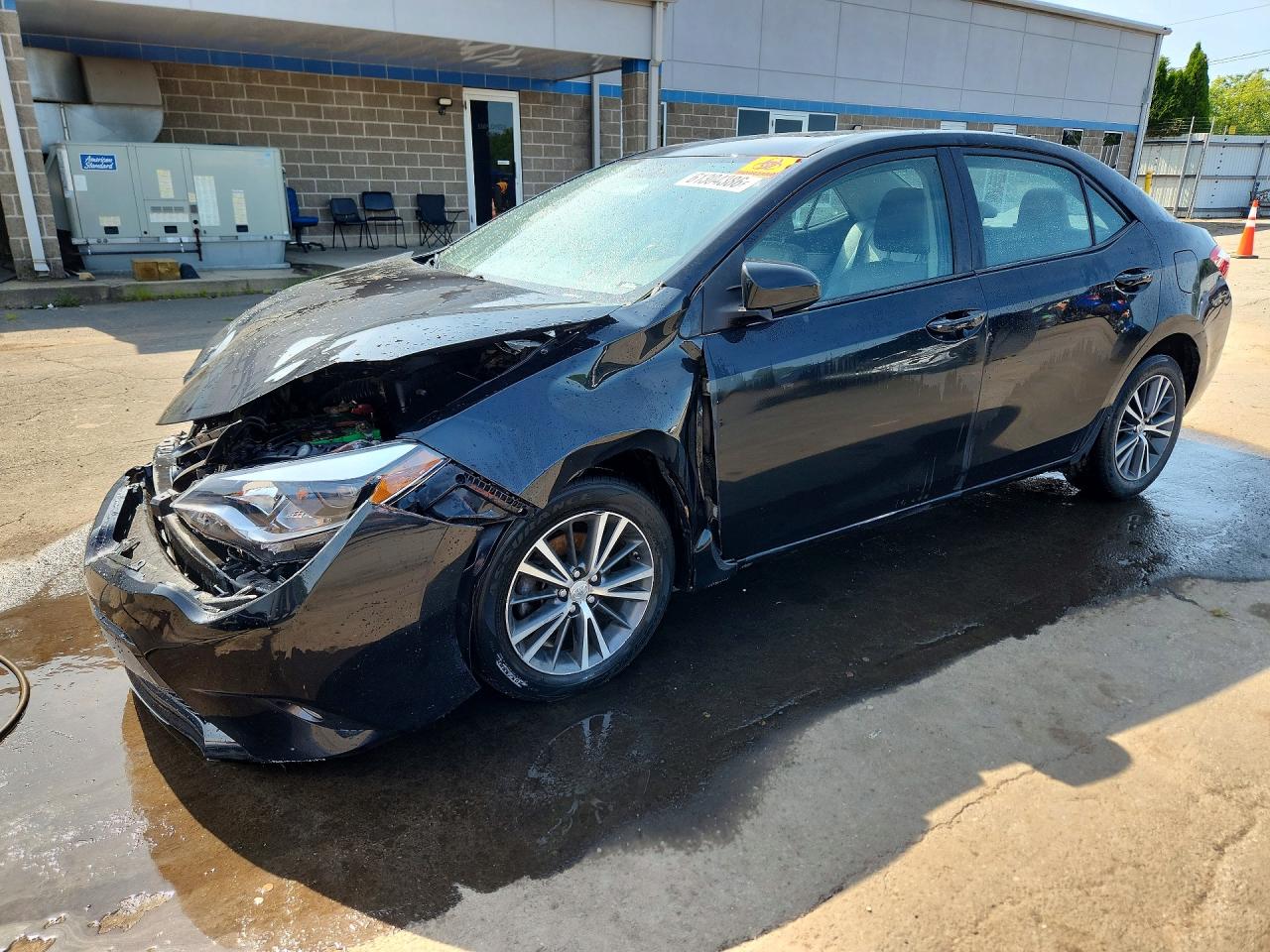 2016 Toyota Corolla Le Plus Black vin: 2T1BURHEXGC539890