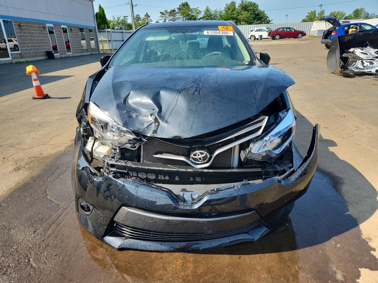2016 Toyota Corolla Le Plus Black vin: 2T1BURHEXGC539890