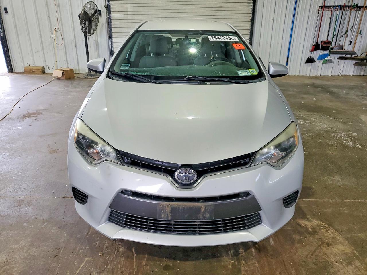 2016 Toyota Corolla Le Silver vin: 2T1BURHEXGC689255