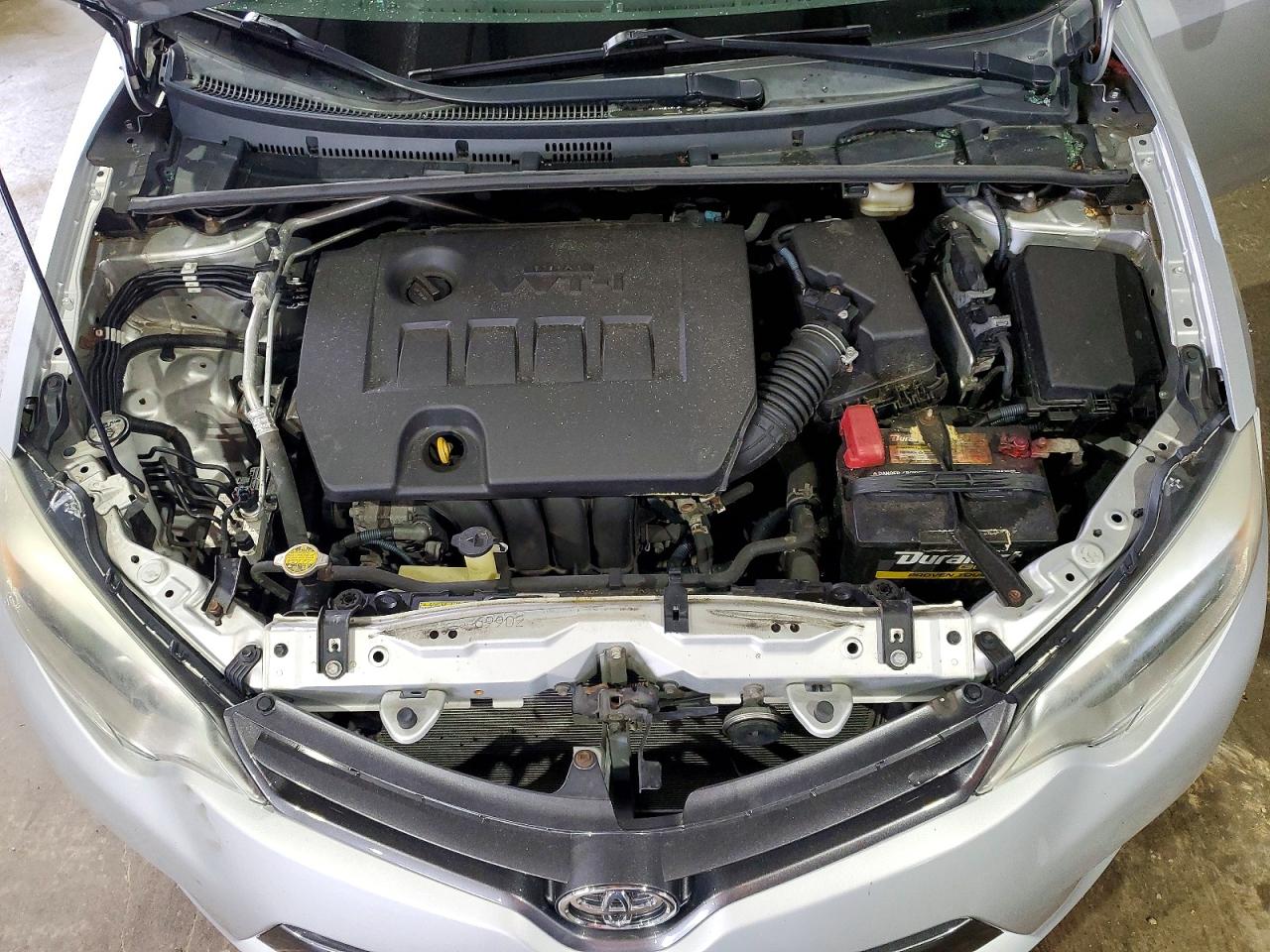 2016 Toyota Corolla Le Silver vin: 2T1BURHEXGC689255