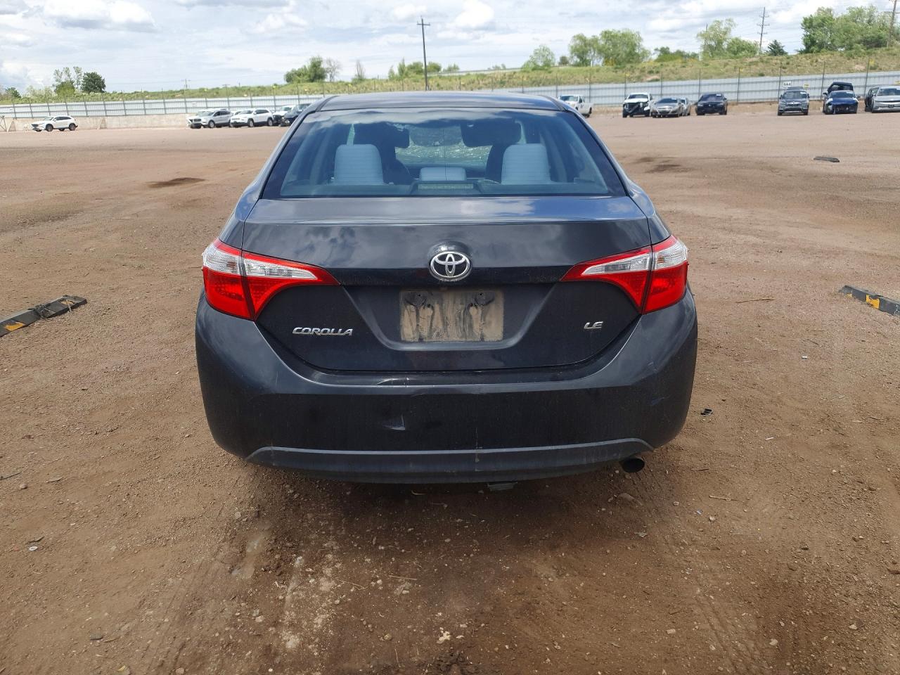 2016 Toyota Corolla Le Black vin: 2T1BURHEXGC735991